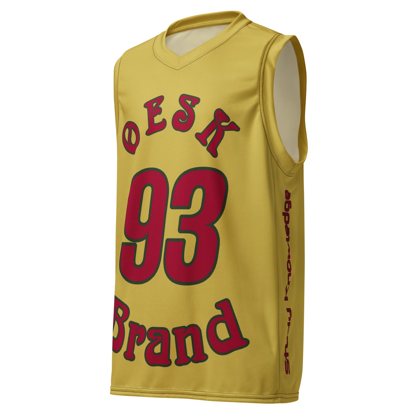 OESK Brand Gold Rush Basketball Jersey