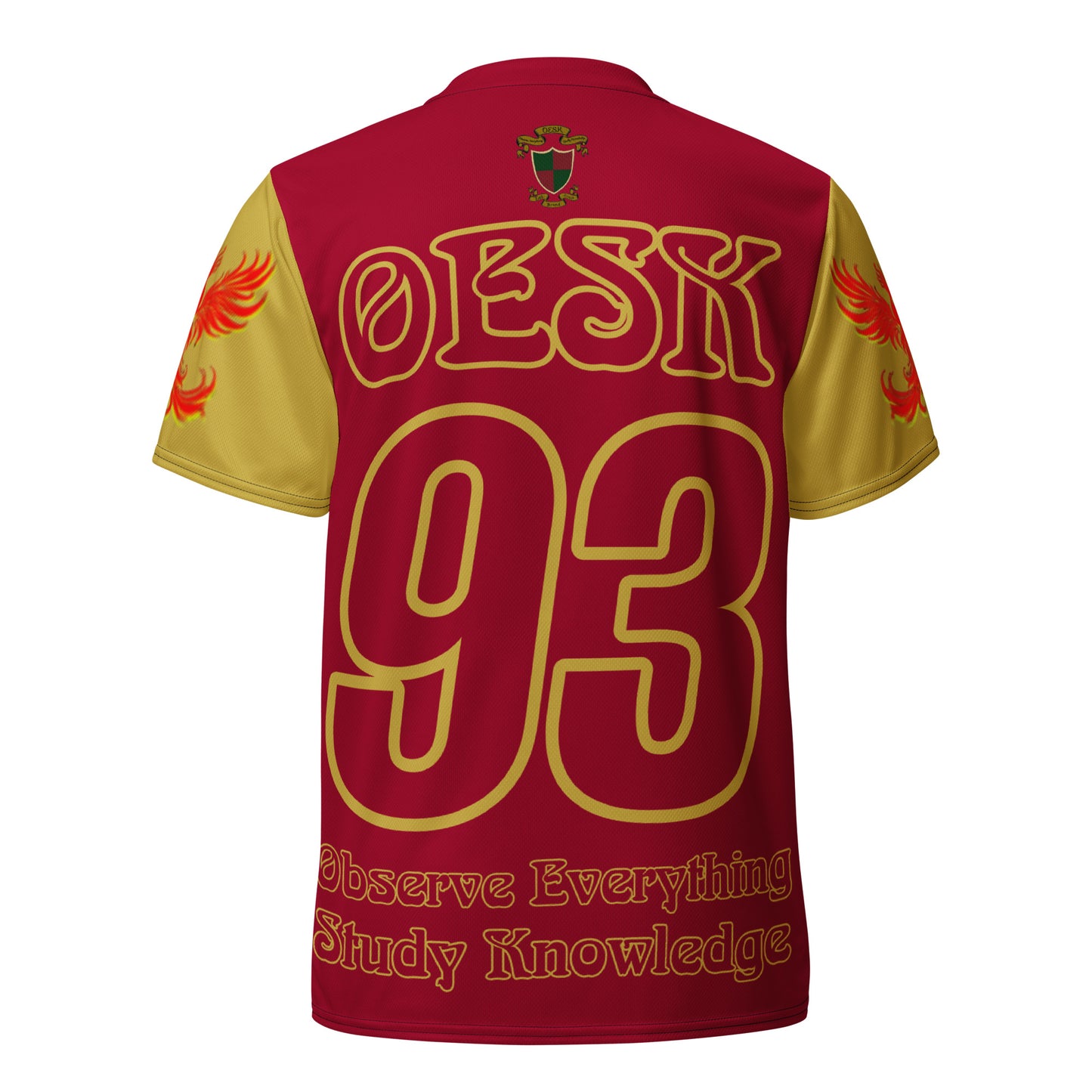 OESK Brand Home Color Rush/“Midas Touch”  Sports Jersey