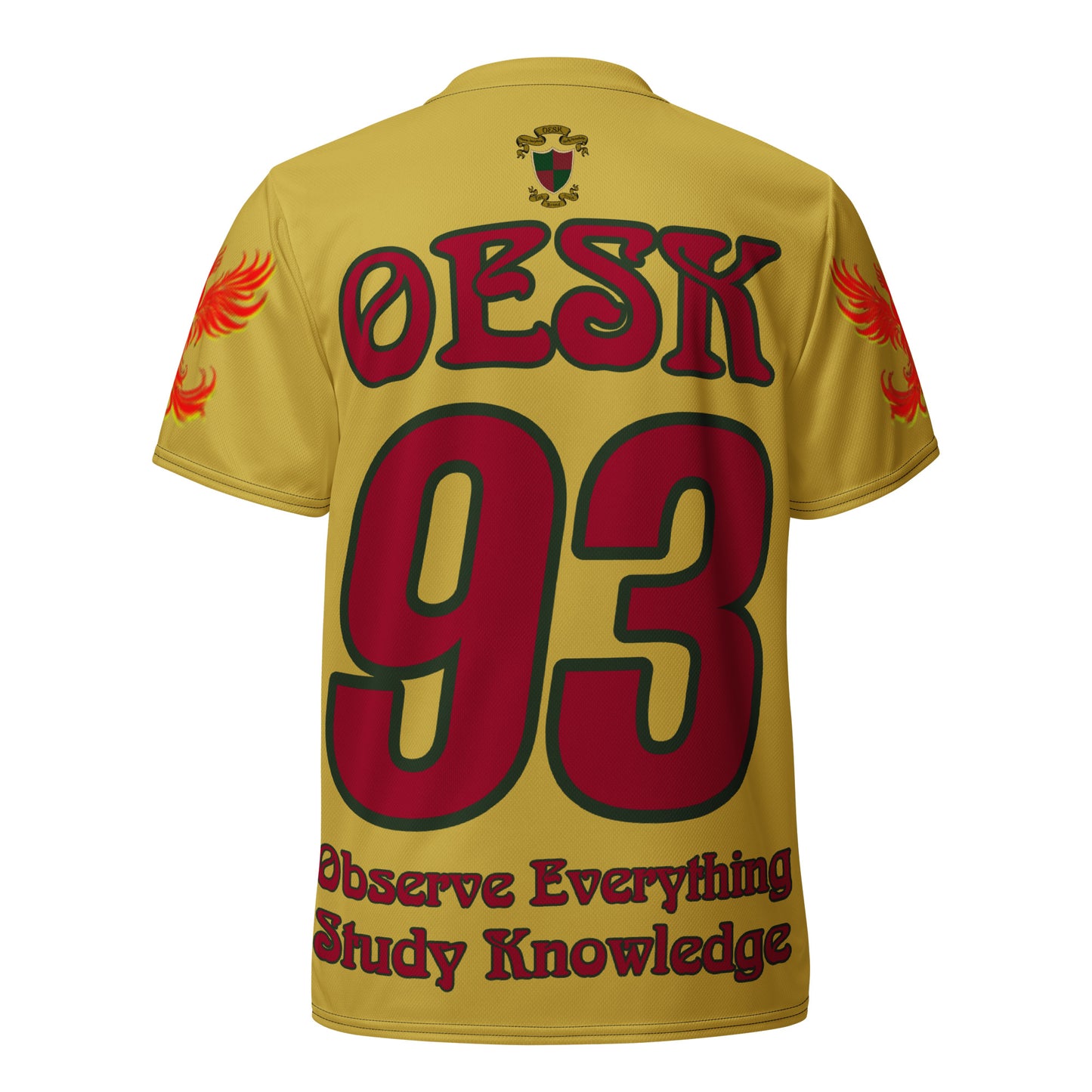 OESK Brand Gold Rush Sports Jersey