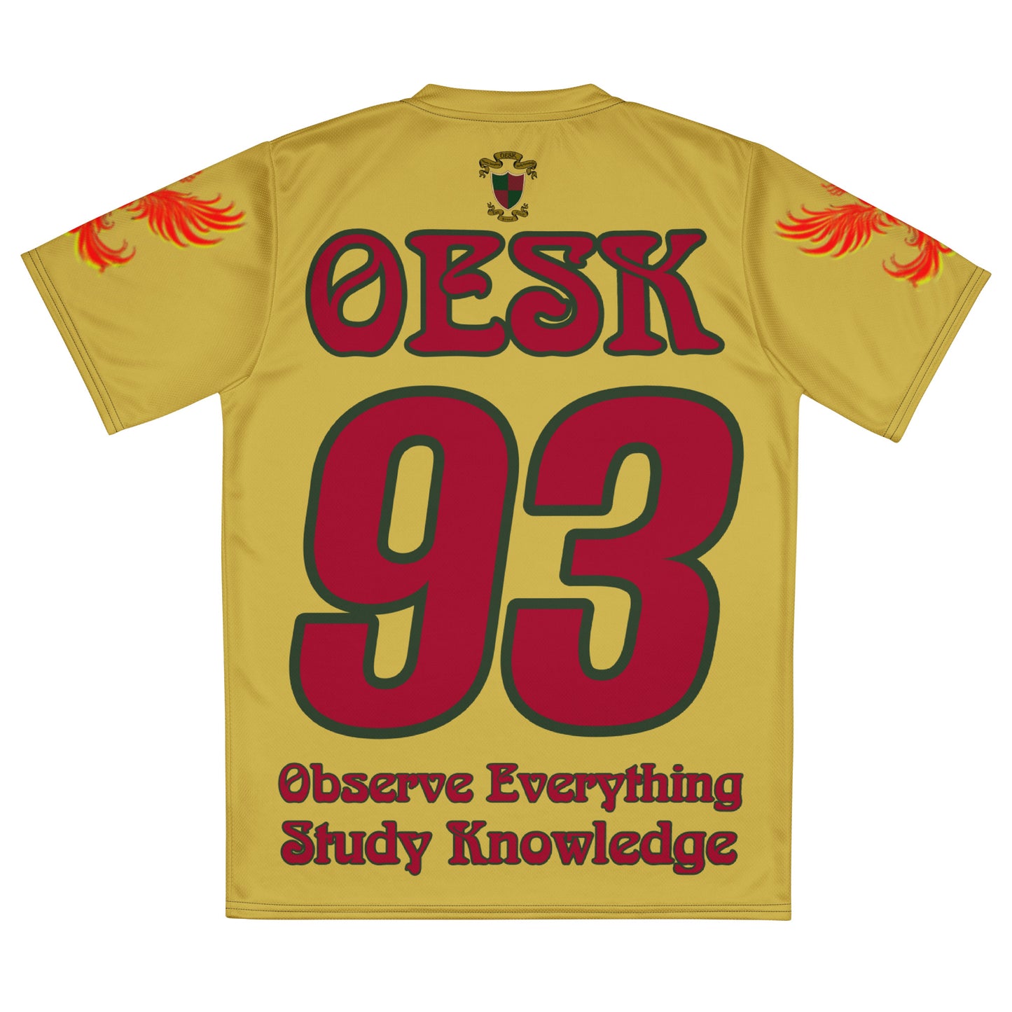 OESK Brand Gold Rush Sports Jersey