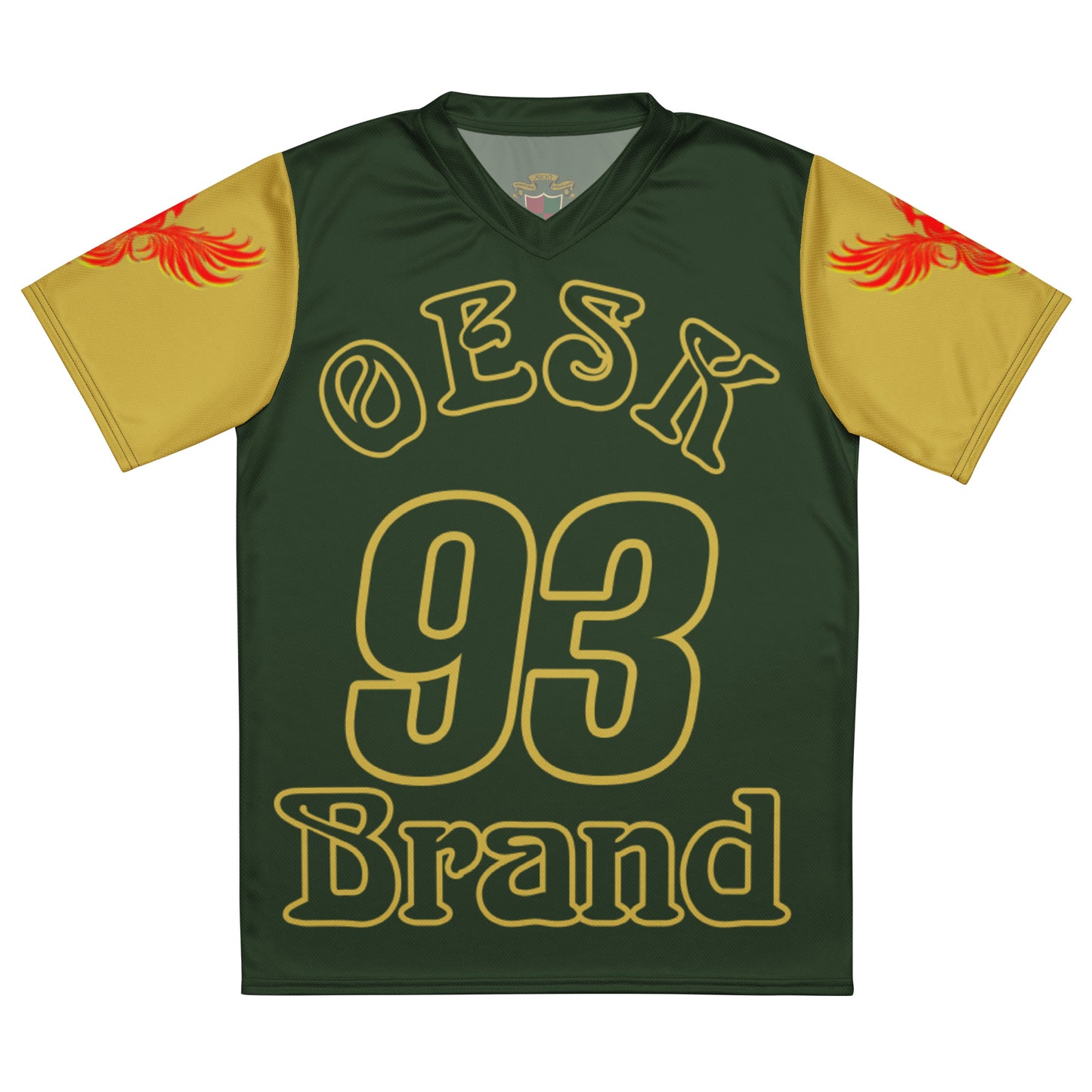 OESK Brand Home Alt. Color Rush/“Midas Touch” Sports Jersey