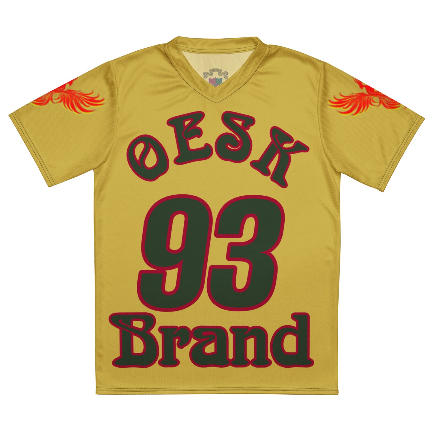 OESK Brand Gold Rush Inverse Sports Jersey