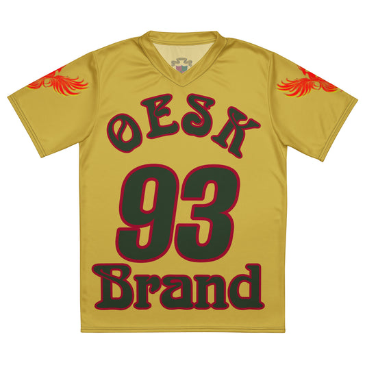 OESK Brand Gold Rush Inverse Sports Jersey