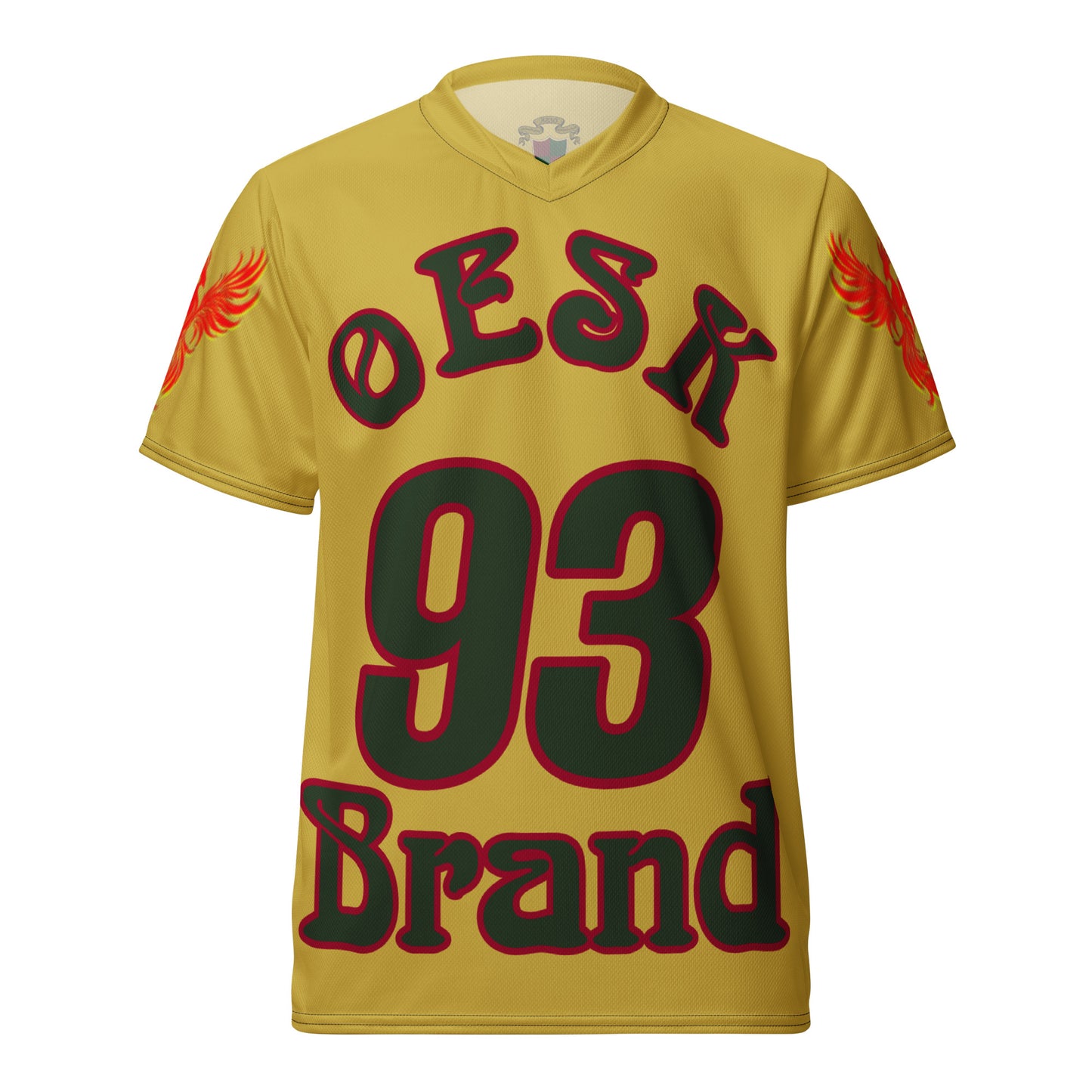 OESK Brand Gold Rush Inverse Sports Jersey