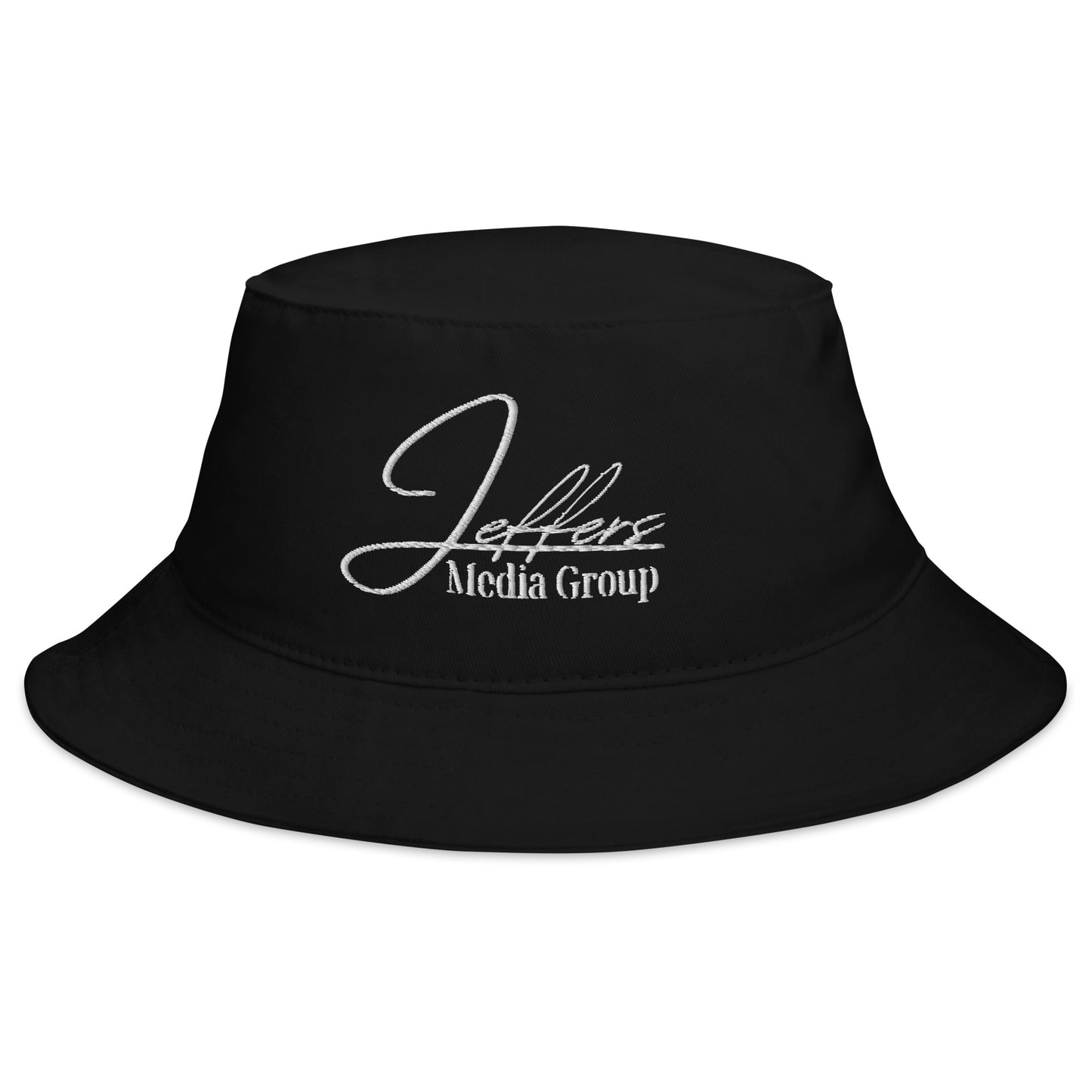 Jeffers Media Group White(Bucket Hat)