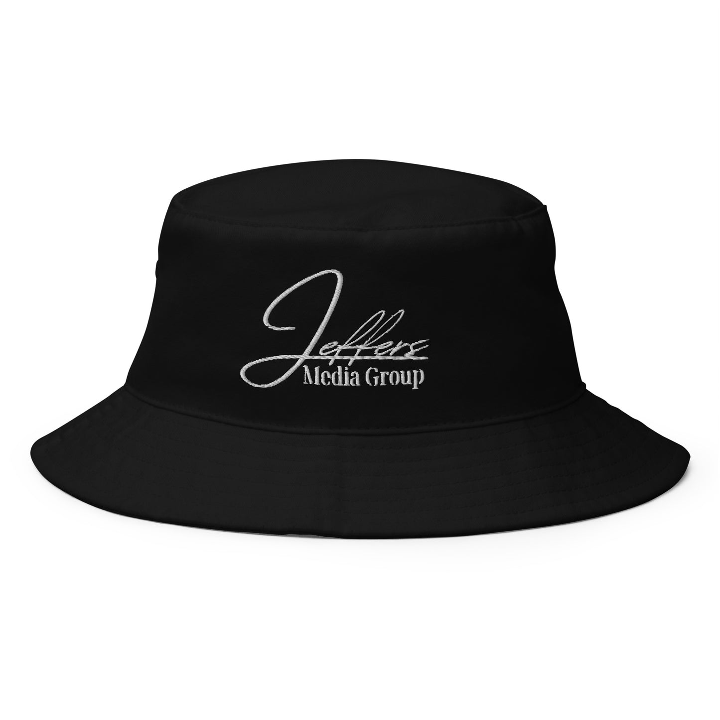 Jeffers Media Group White(Bucket Hat)