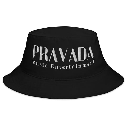 Pravada Music Entertainment White (Bucket Hat)