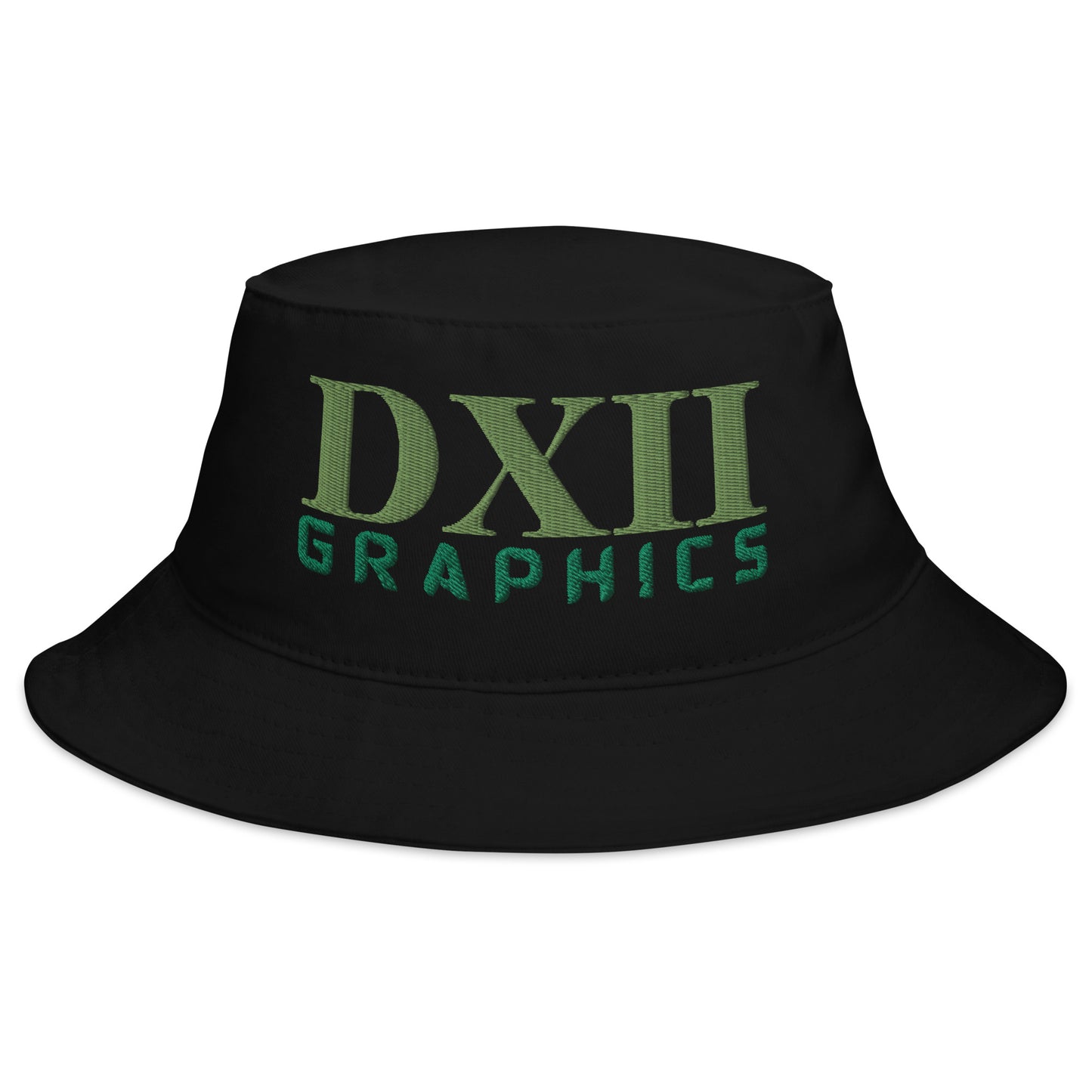 DXII/512 Graphics Kiwi Green/Kelly Green (Bucket Hat)