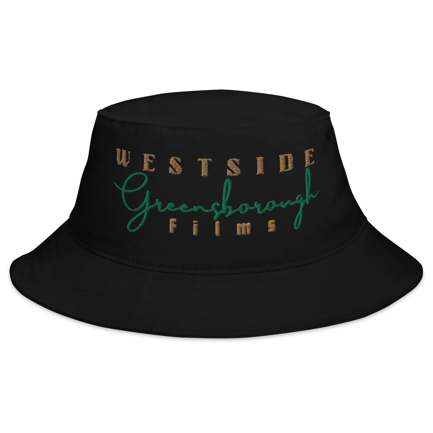 Westside Greensborough Films Old Gold/ Kelly Green (Bucket Hat)