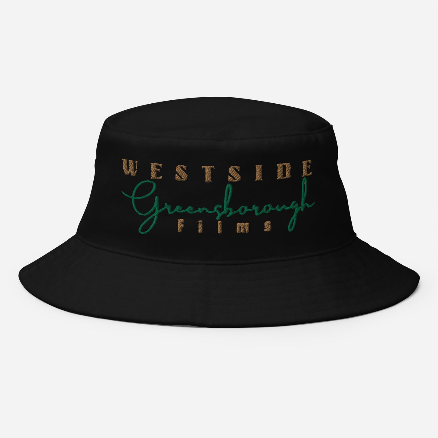 Westside Greensborough Films Old Gold/ Kelly Green (Bucket Hat)