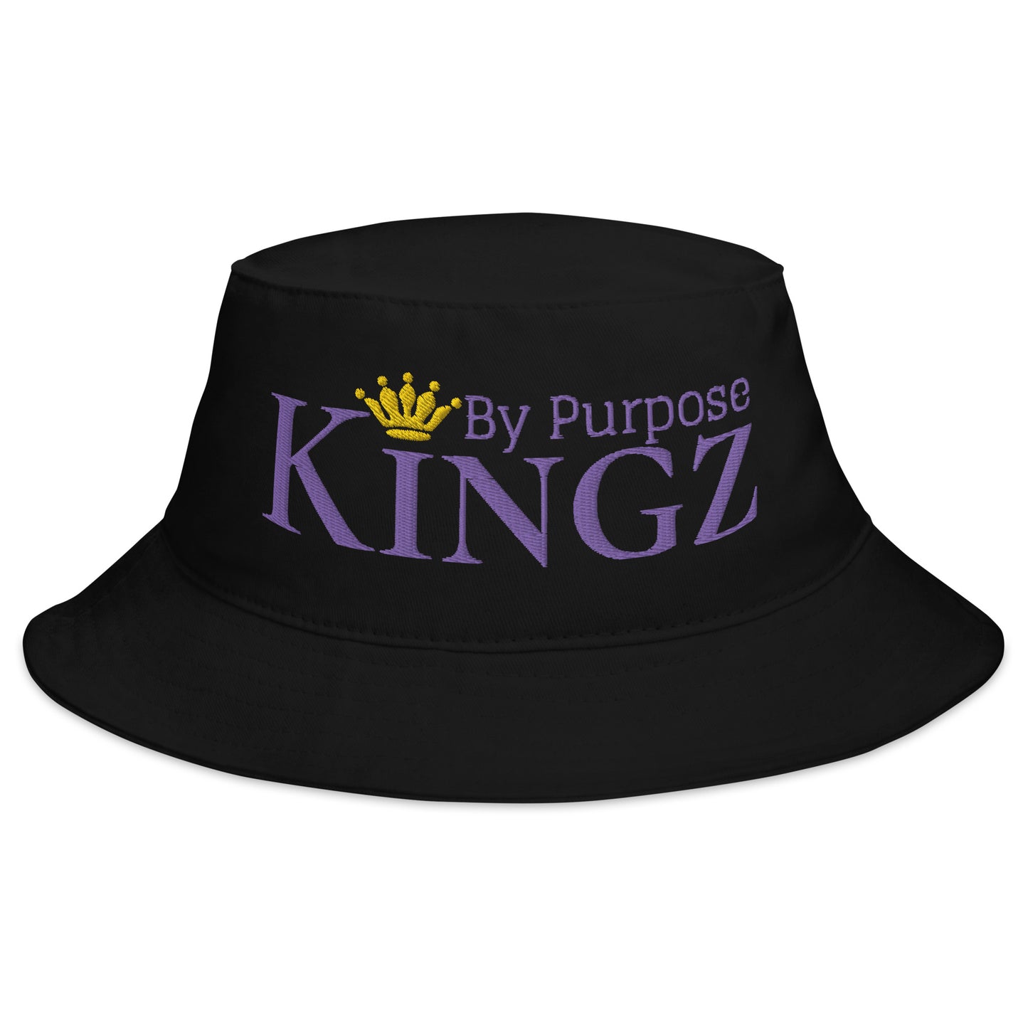 Kingz By Purpose Royal Combo (Purple/Purple/Gold) Bucket Hat