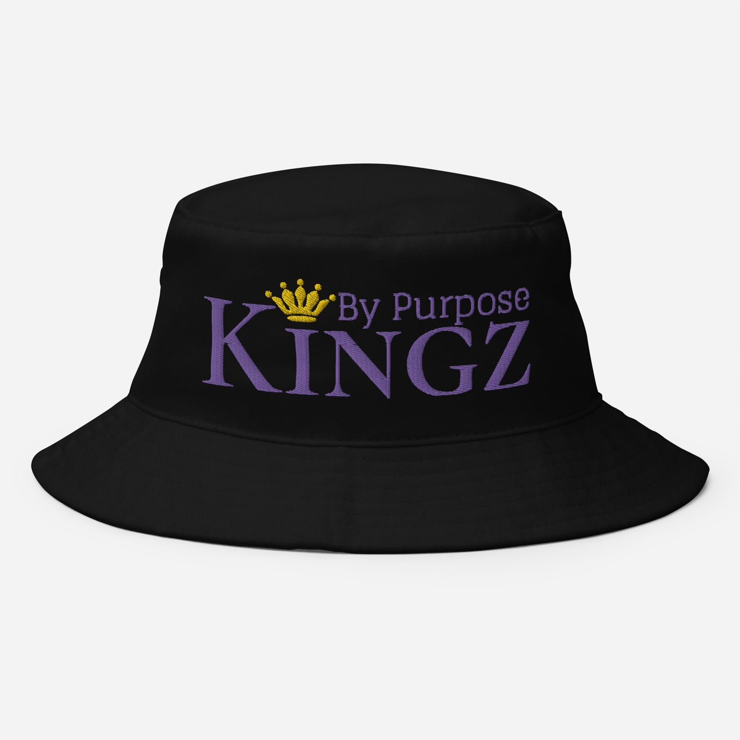 Kingz By Purpose Royal Combo (Purple/Purple/Gold) Bucket Hat