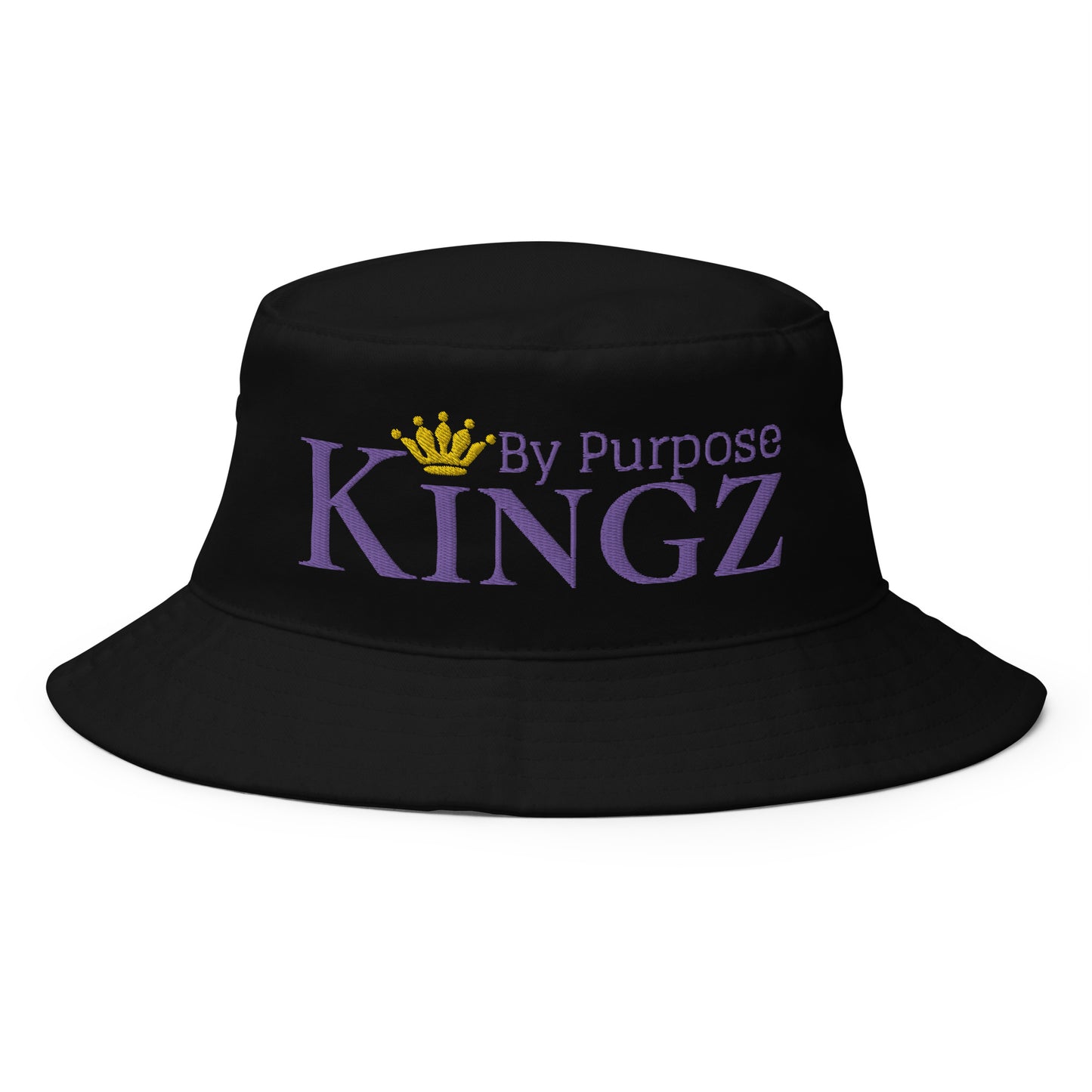 Kingz By Purpose Royal Combo (Purple/Purple/Gold) Bucket Hat