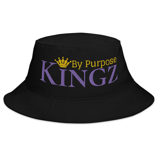 Kingz By Purpose Royal Combo (púrpura/dorado/dorado) Sombrero de cubo