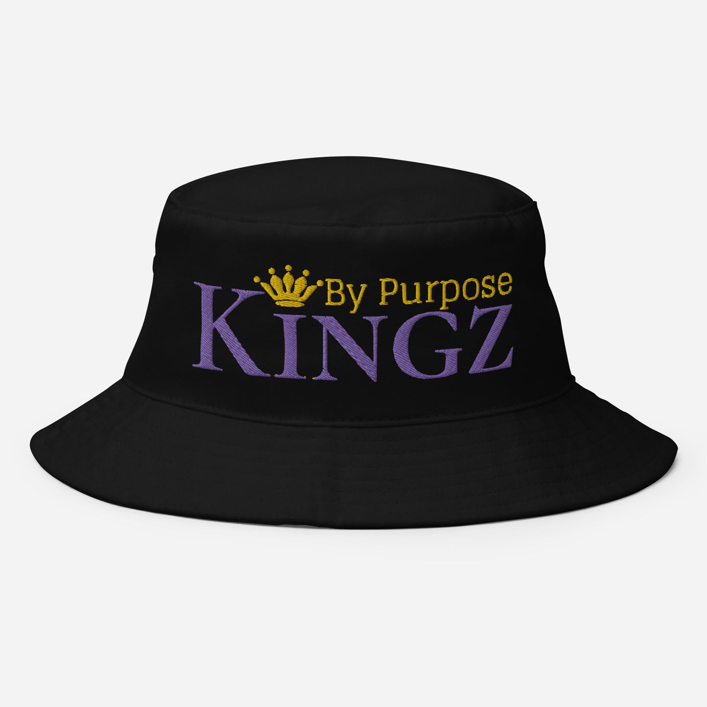 Kingz By Purpose Royal Combo (Lila/Gold/Gold) Fischerhut