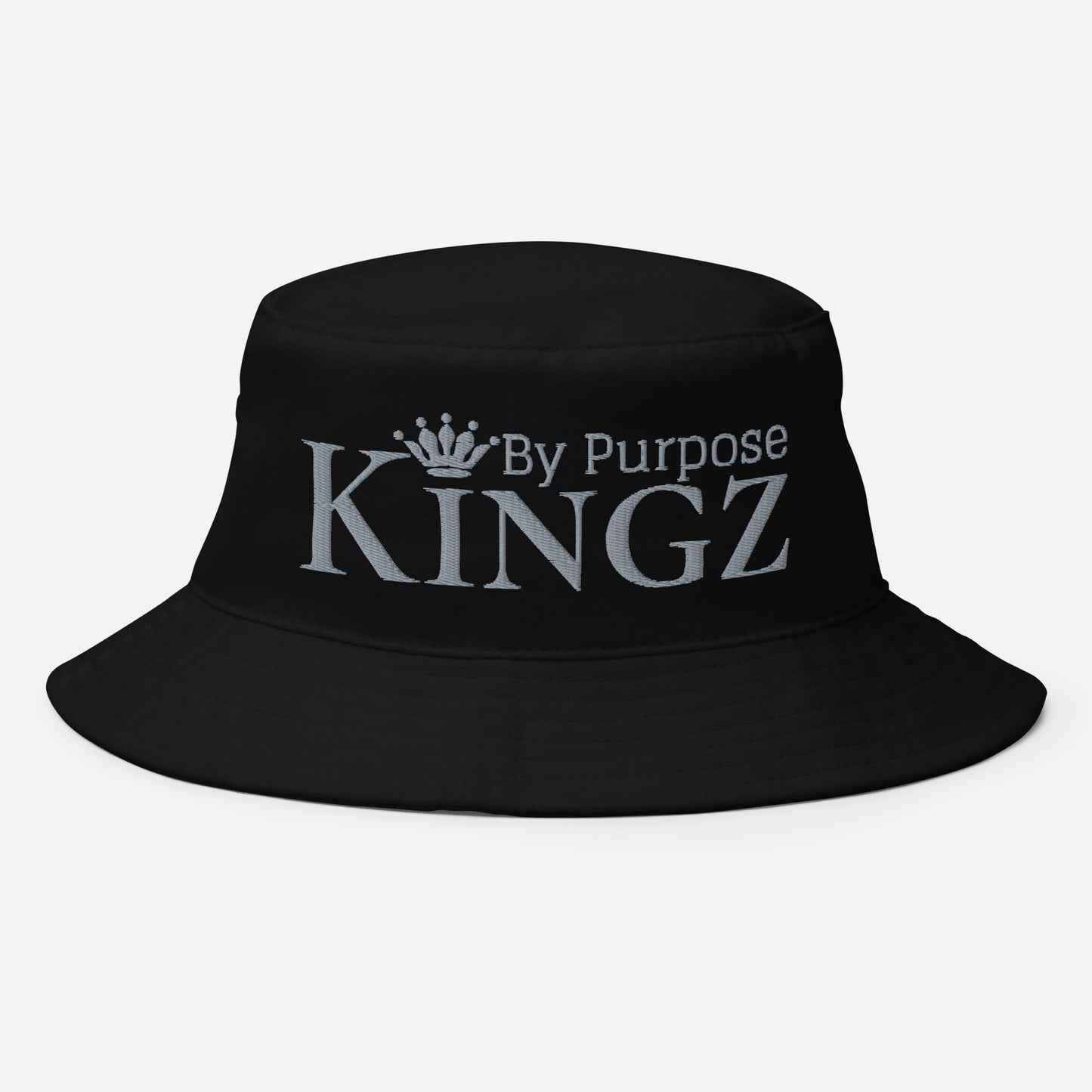 Kingz By Purpose Grey Bucket Hat