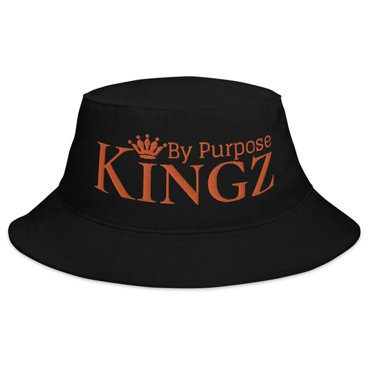 Orangefarbener Anglerhut von Kingz By Purpose
