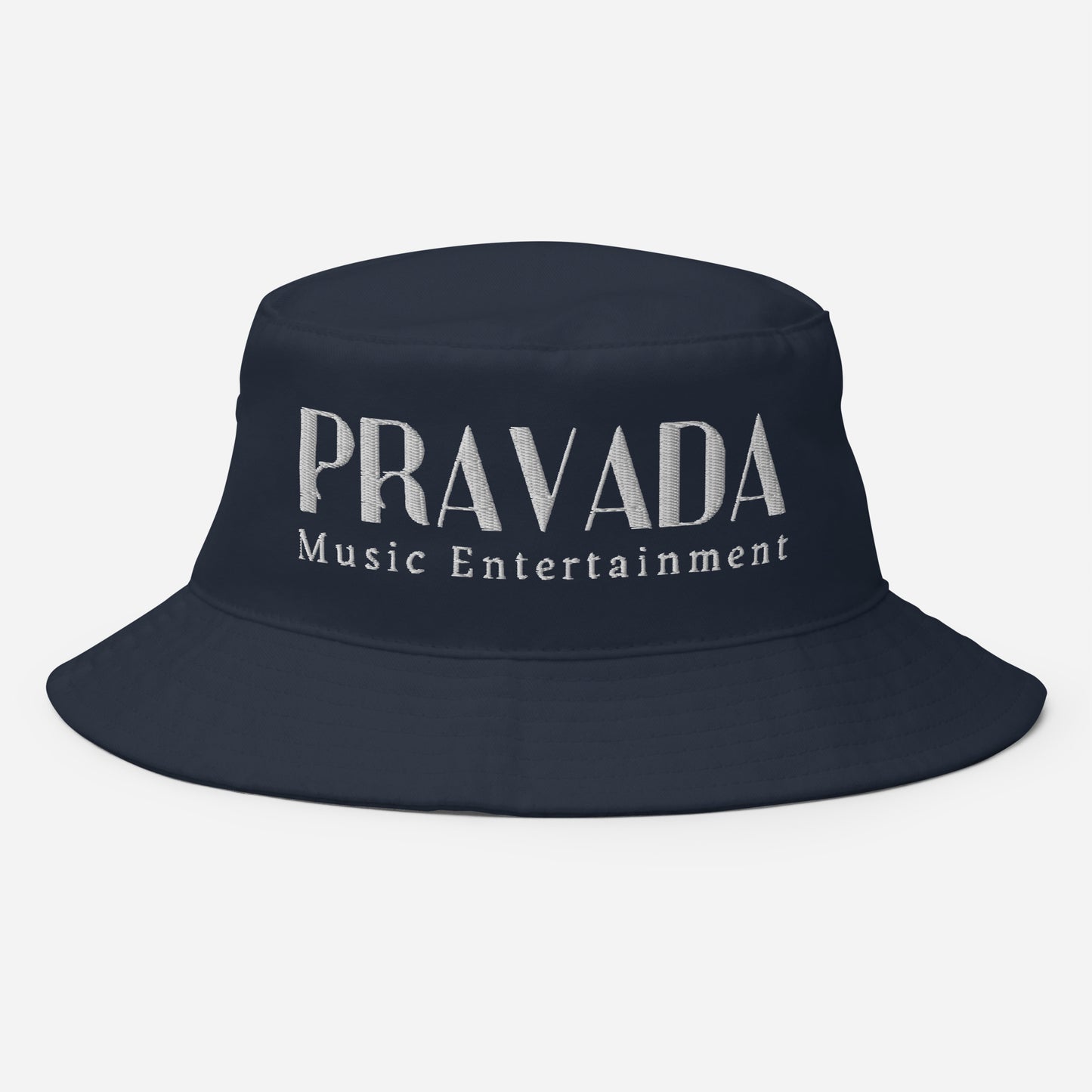 Pravada Music Entertainment White (Bucket Hat)