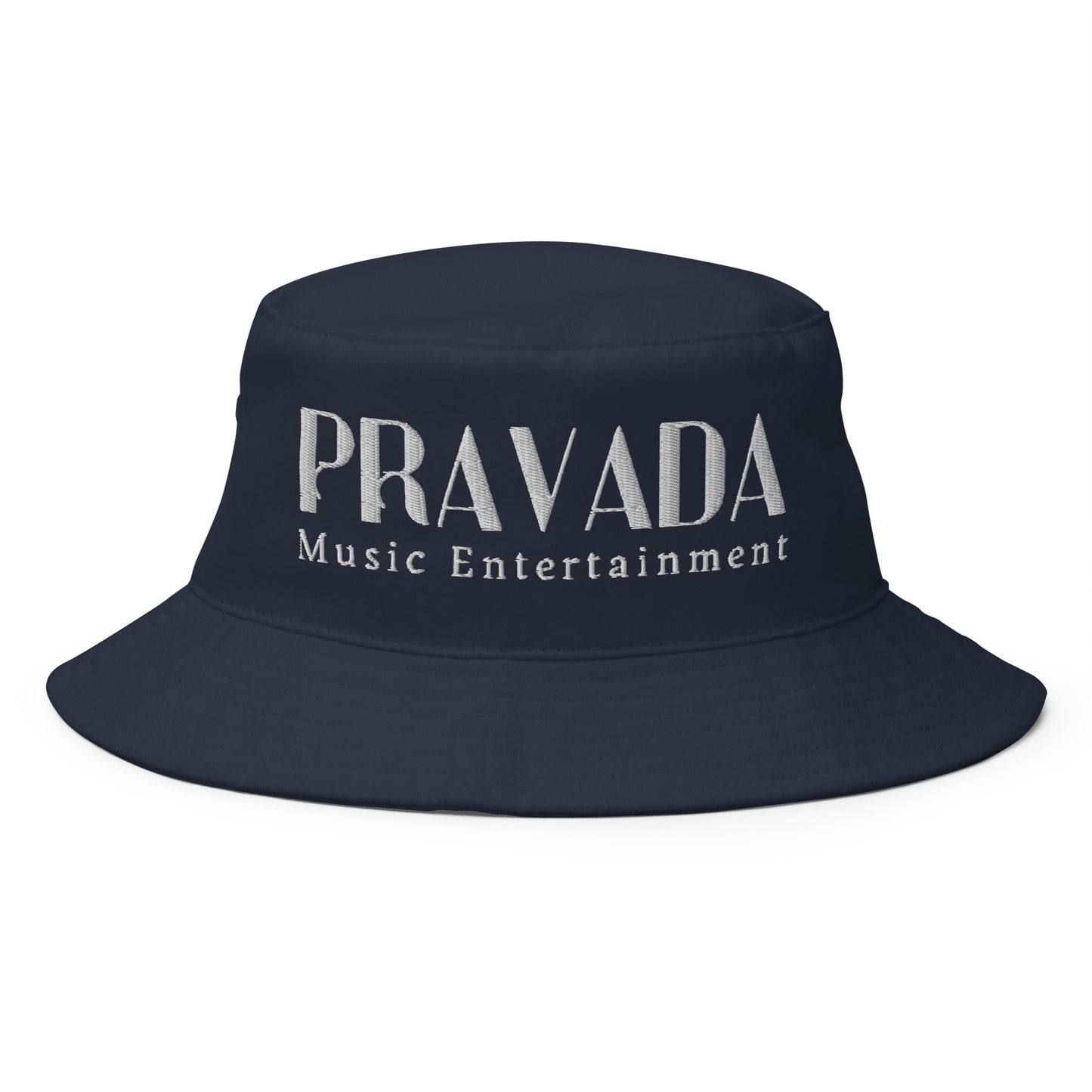 Pravada Music Entertainment White (Bucket Hat)