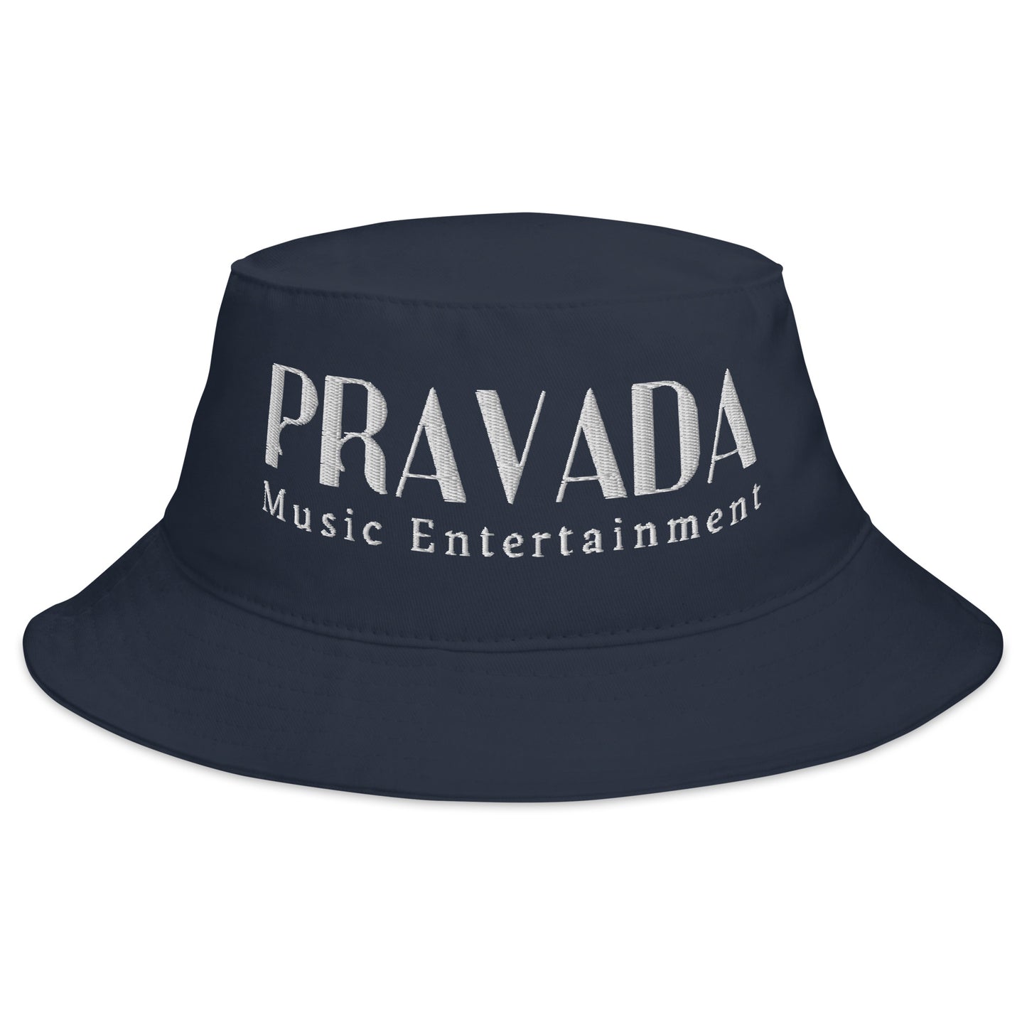 Pravada Music Entertainment White (Bucket Hat)