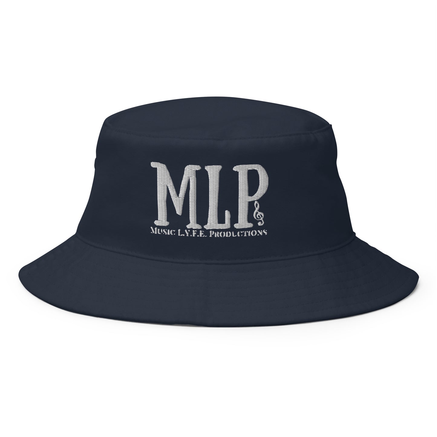 Music L.Y.F.E. Productions White (Bucket Hat)