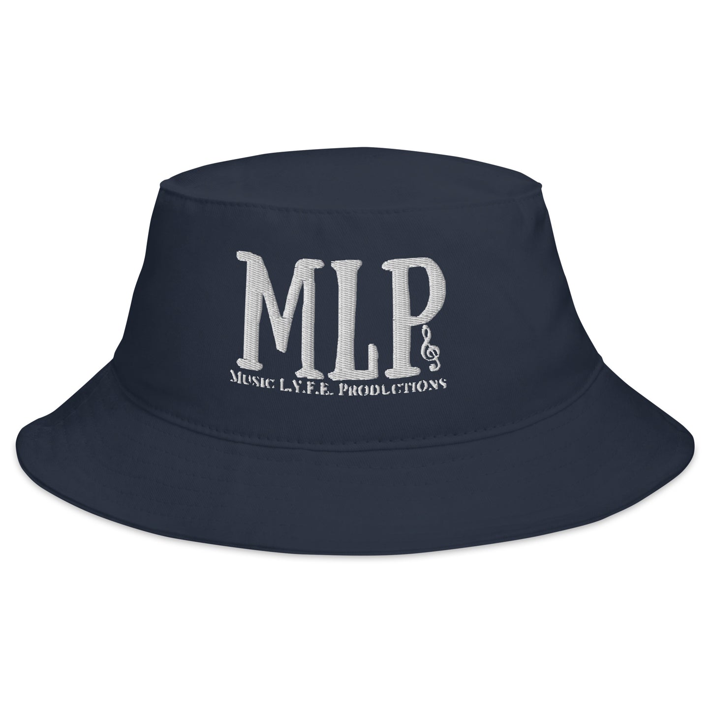 Music L.Y.F.E. Productions White (Bucket Hat)