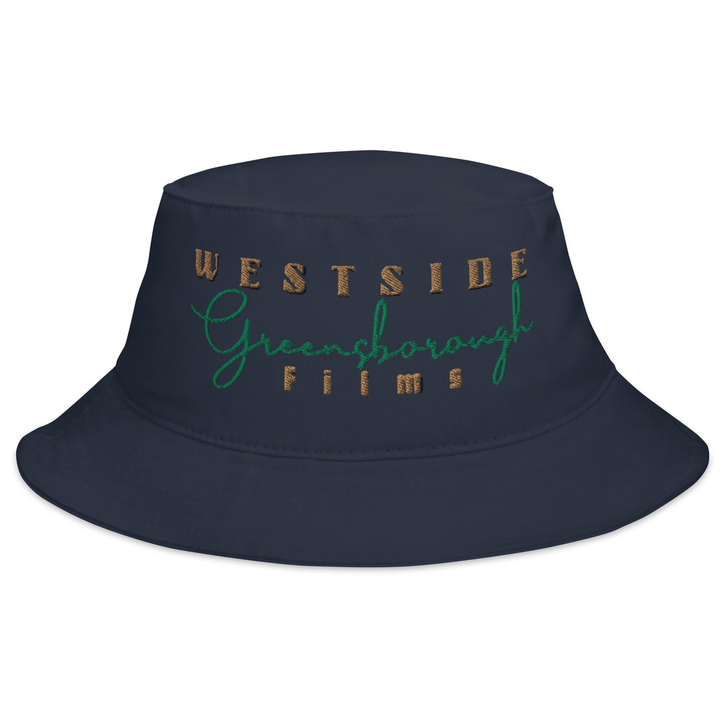 Westside Greensborough Films Old Gold/ Kelly Green (Bucket Hat)