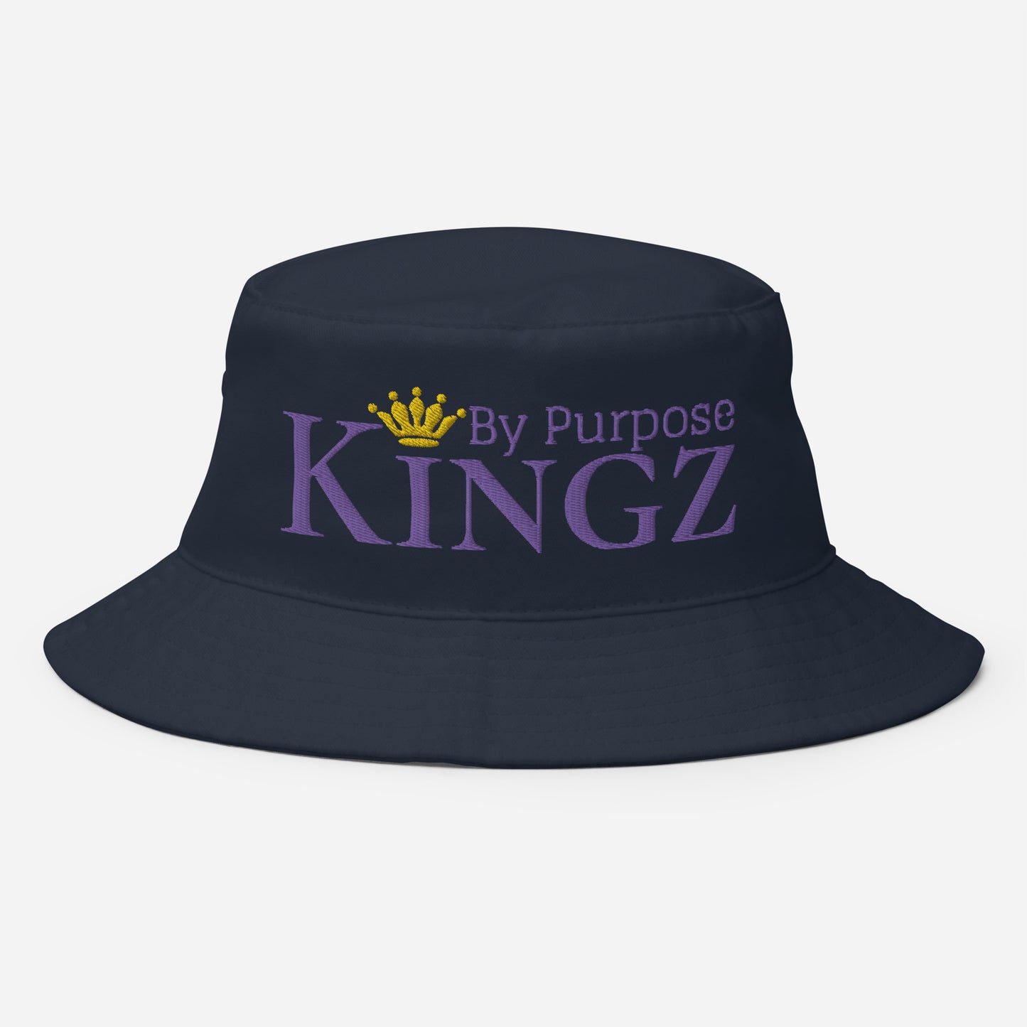 Kingz By Purpose Royal Combo (Purple/Purple/Gold) Bucket Hat