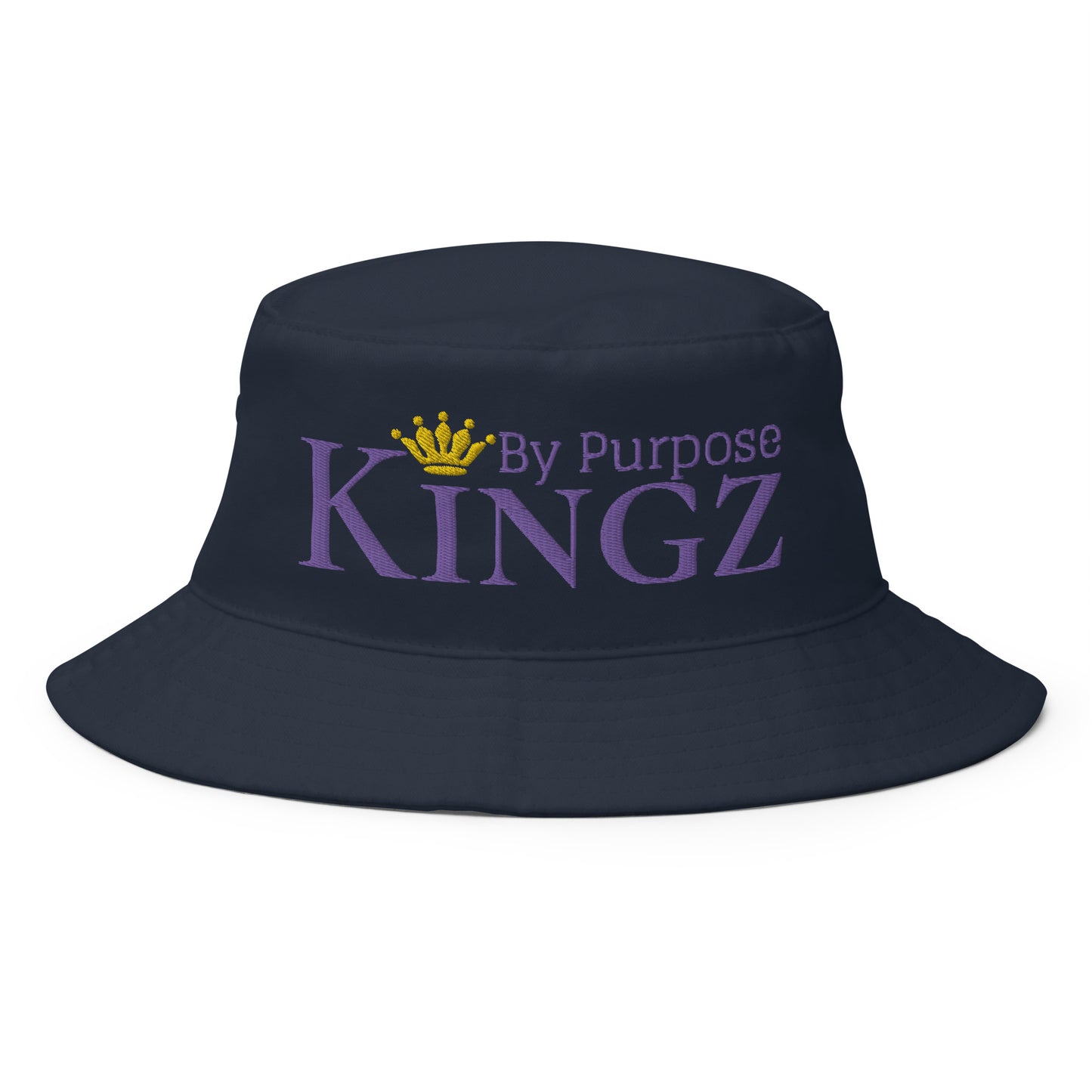 Kingz By Purpose Royal Combo (Purple/Purple/Gold) Bucket Hat