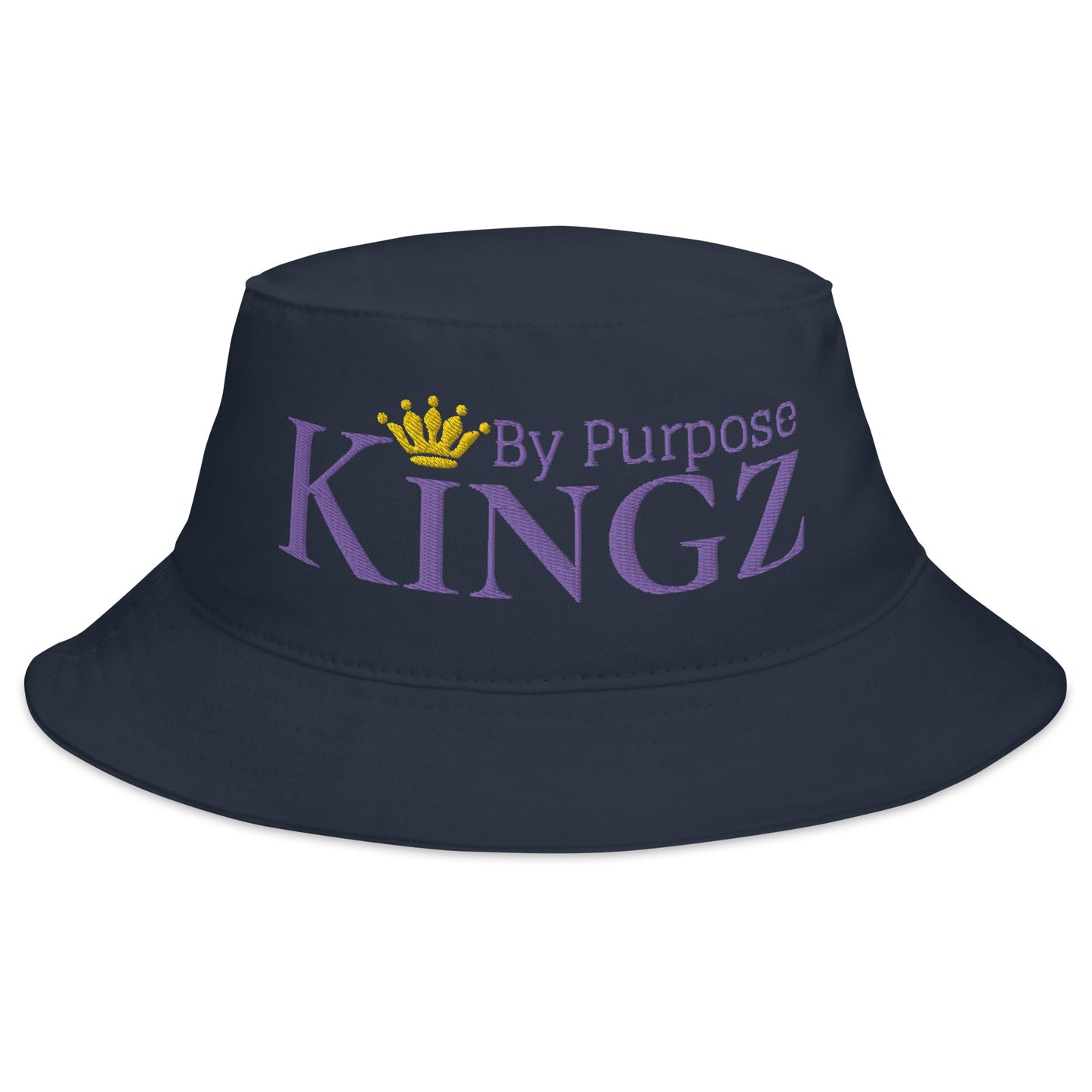 Kingz By Purpose Royal Combo (Purple/Purple/Gold) Bucket Hat
