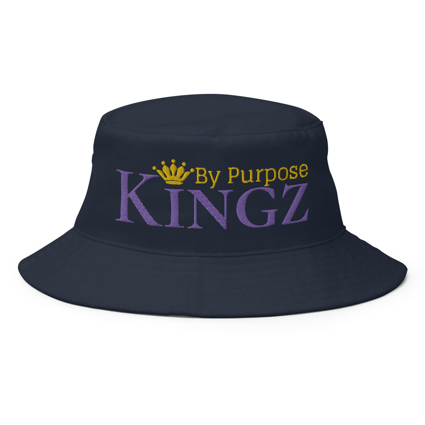 Kingz By Purpose Royal Combo (Lila/Gold/Gold) Fischerhut