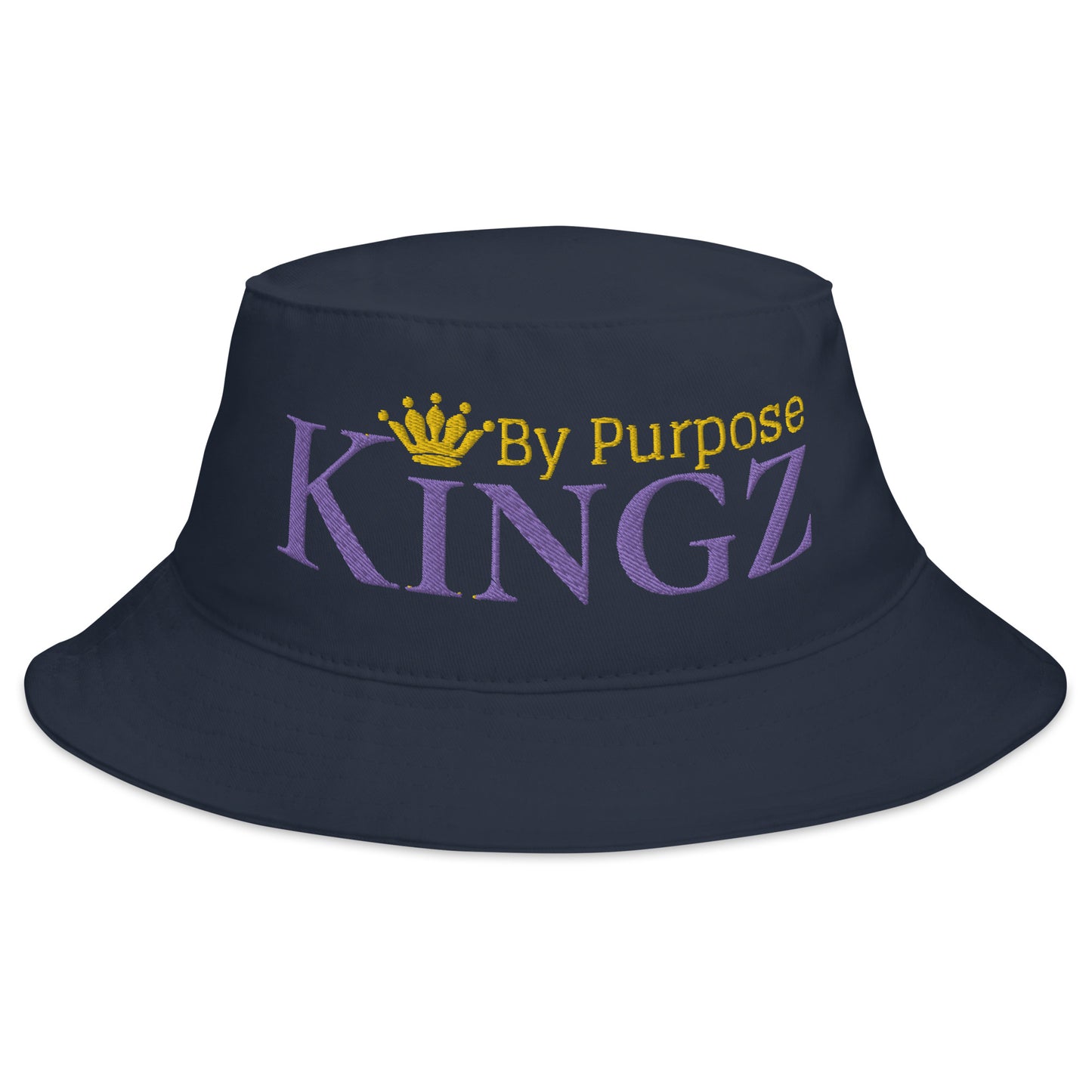 Kingz By Purpose Royal Combo (Lila/Gold/Gold) Fischerhut