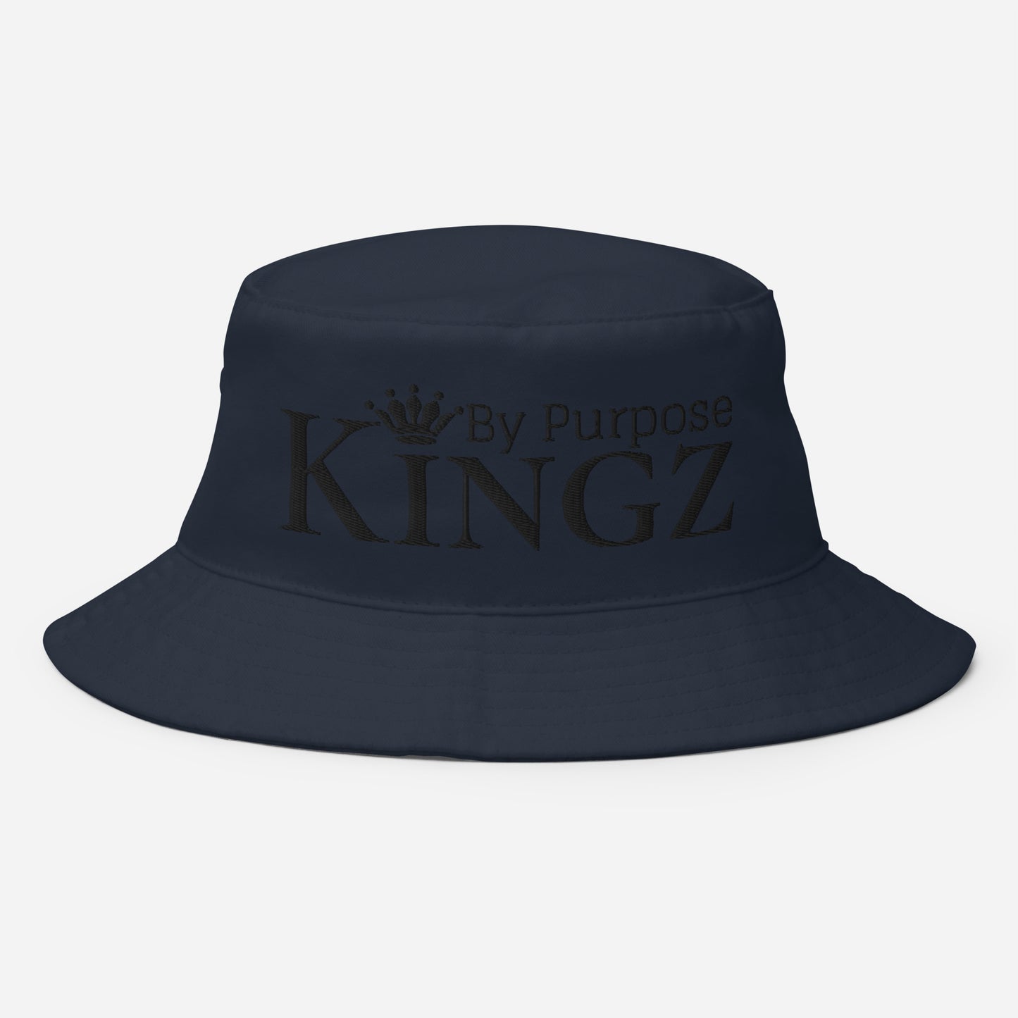 Kingz By Purpose Black Bucket Hat