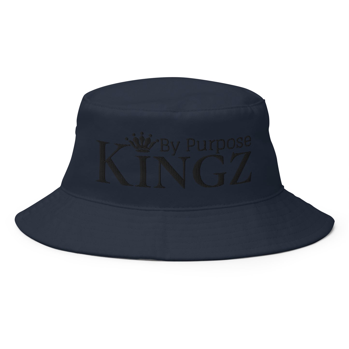 Kingz By Purpose Black Bucket Hat