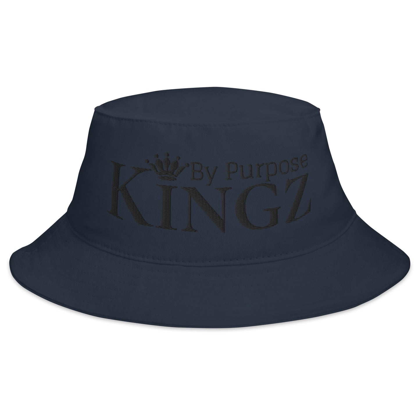 Kingz By Purpose Black Bucket Hat