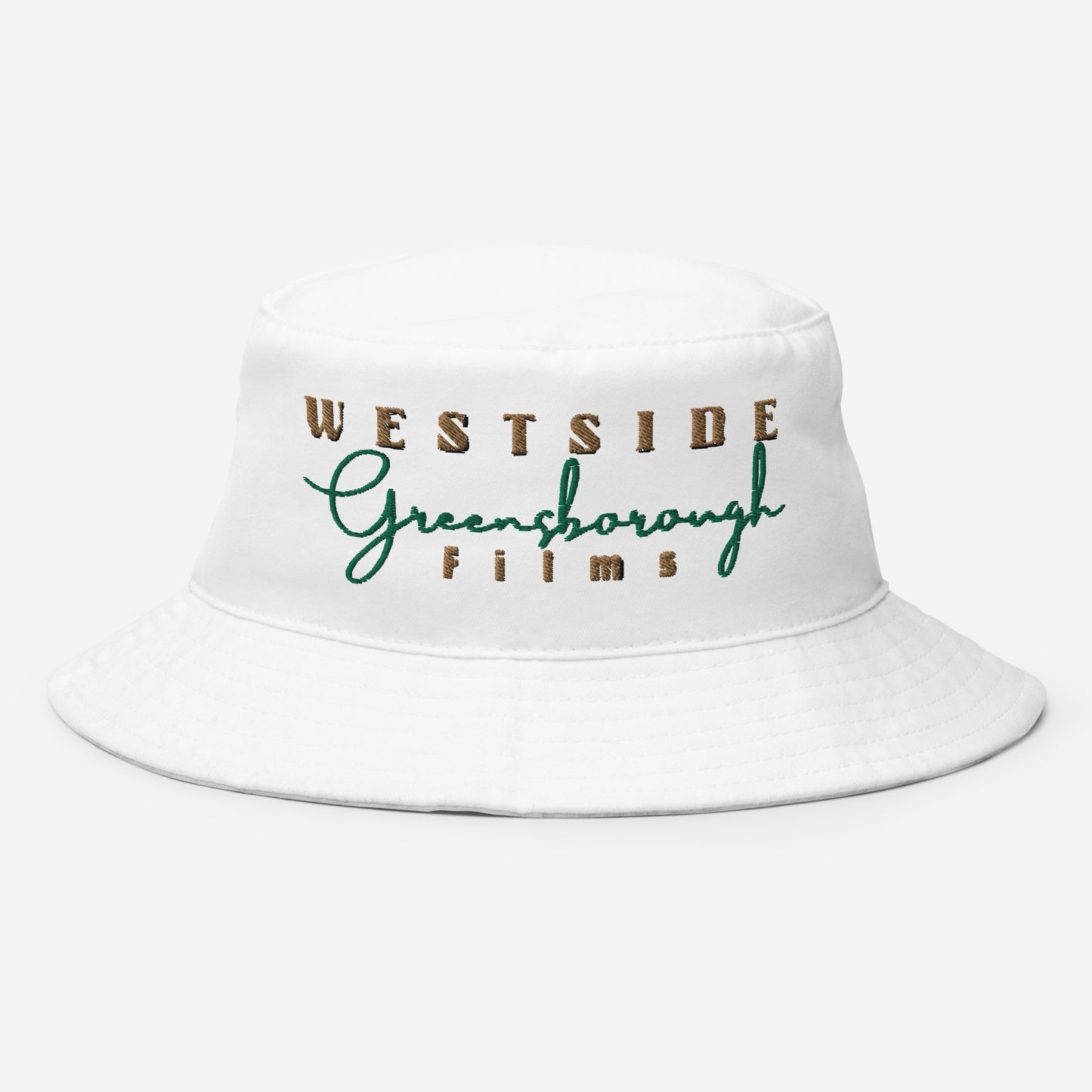 Westside Greensborough Films Old Gold/ Kelly Green (Bucket Hat)