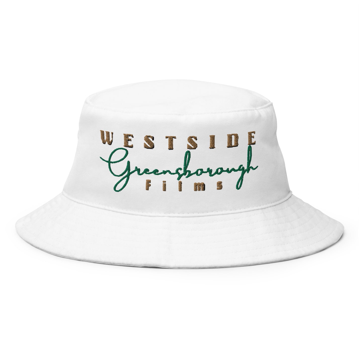 Westside Greensborough Films Old Gold/ Kelly Green (Bucket Hat)