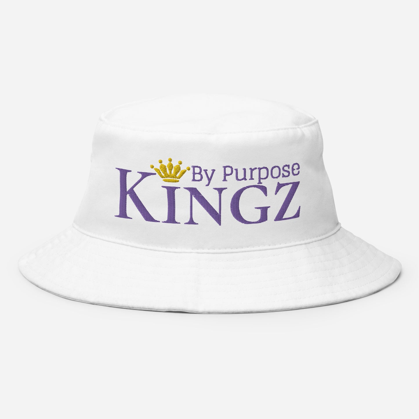 Kingz By Purpose Royal Combo (Purple/Purple/Gold) Bucket Hat