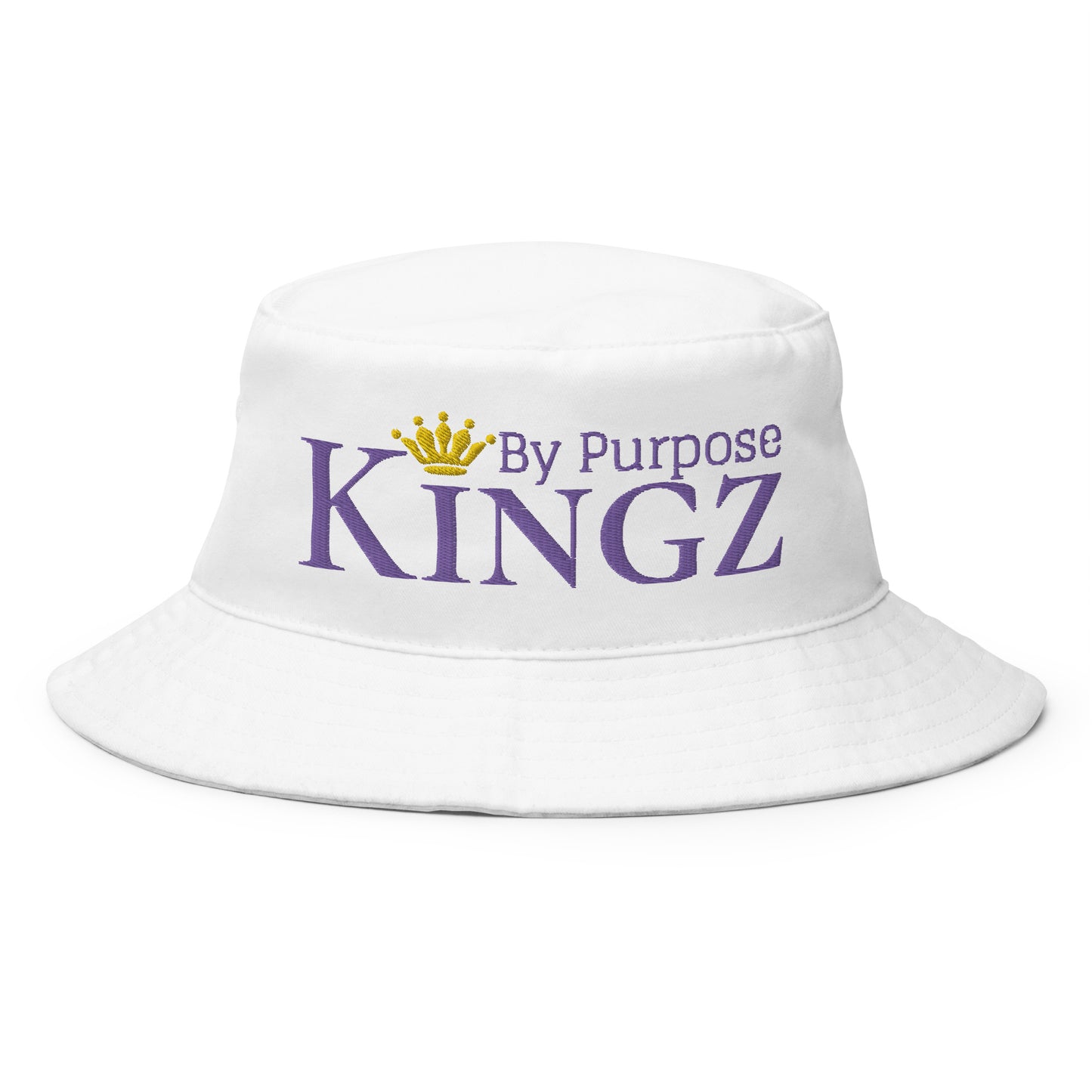Kingz By Purpose Royal Combo (Purple/Purple/Gold) Bucket Hat