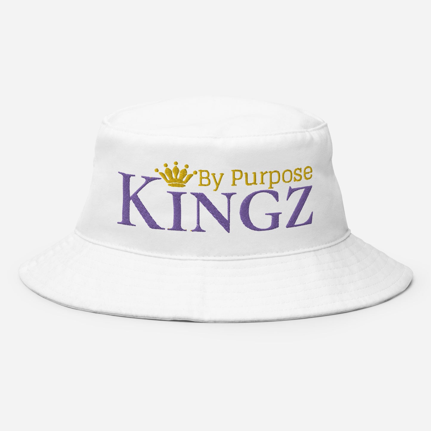 Kingz By Purpose Royal Combo (Lila/Gold/Gold) Fischerhut