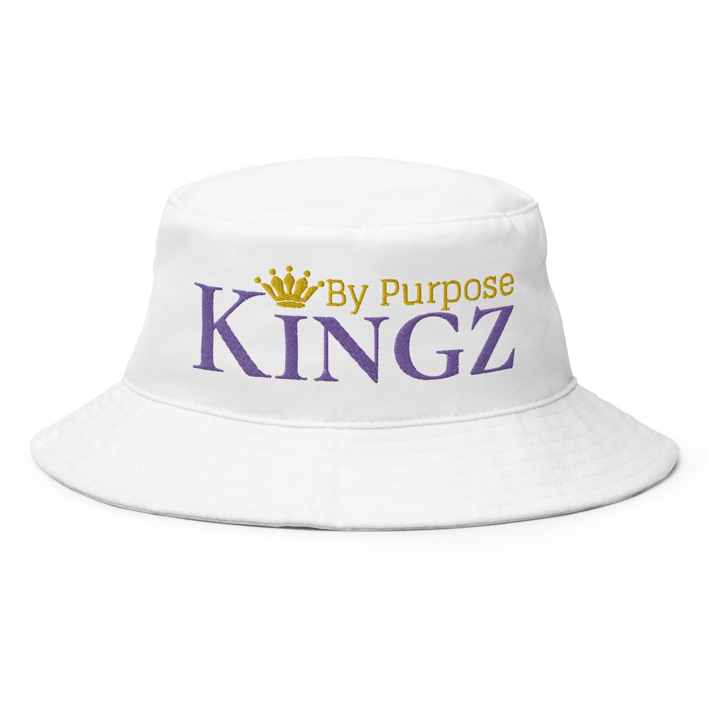 Kingz By Purpose Royal Combo (Lila/Gold/Gold) Fischerhut