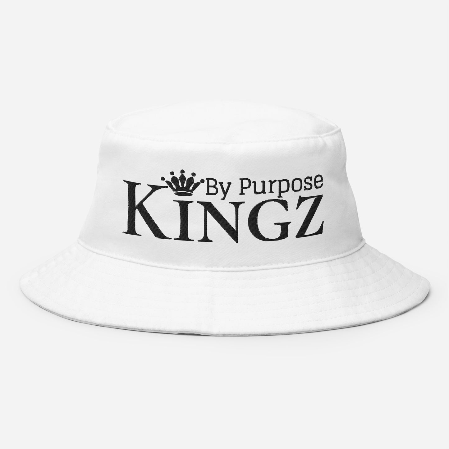 Kingz By Purpose Black Bucket Hat