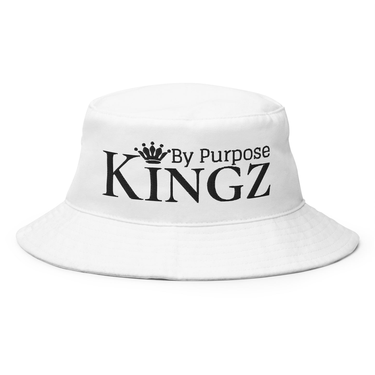 Kingz By Purpose Black Bucket Hat