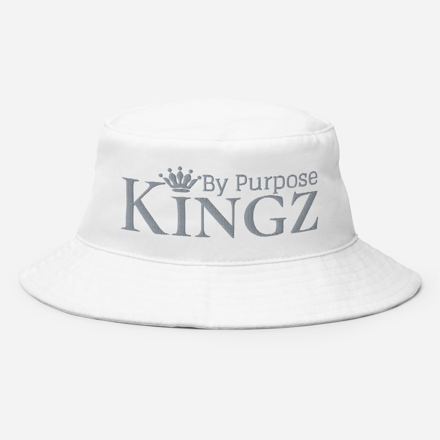 Kingz By Purpose Grey Bucket Hat