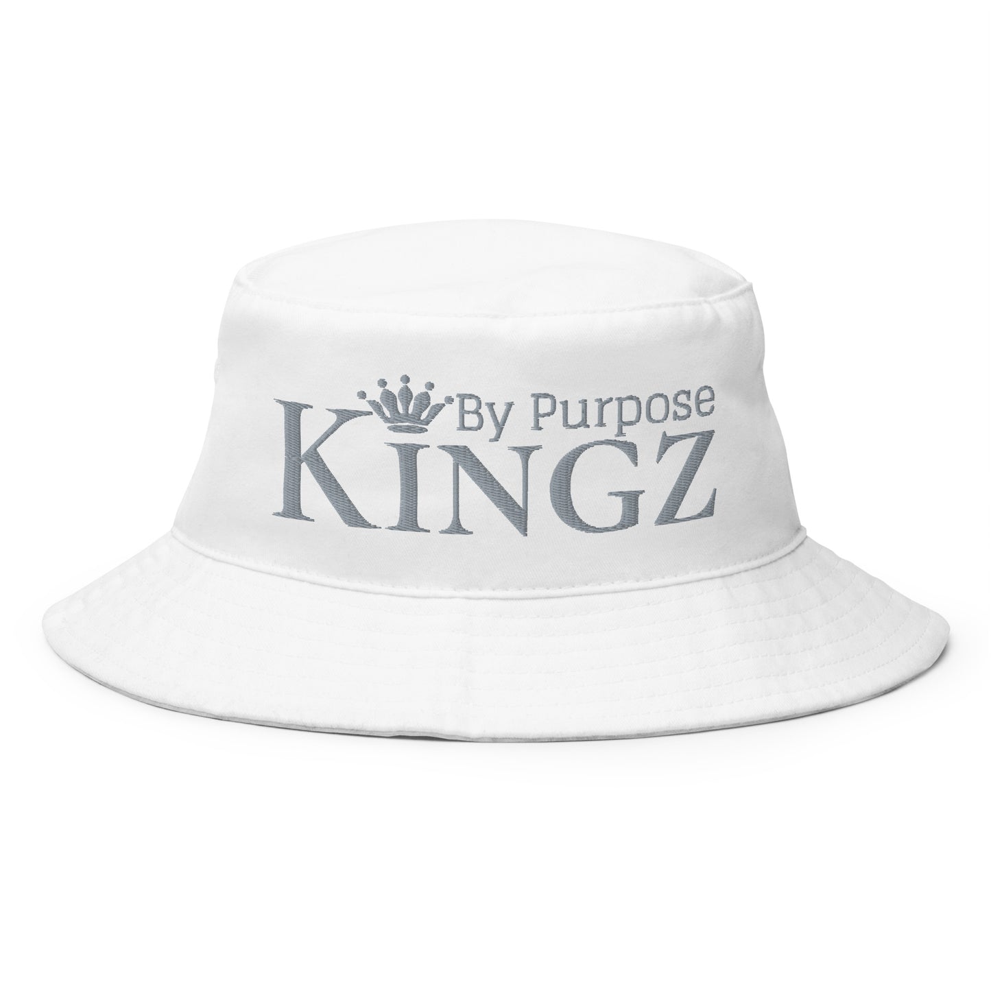 Kingz By Purpose Grey Bucket Hat