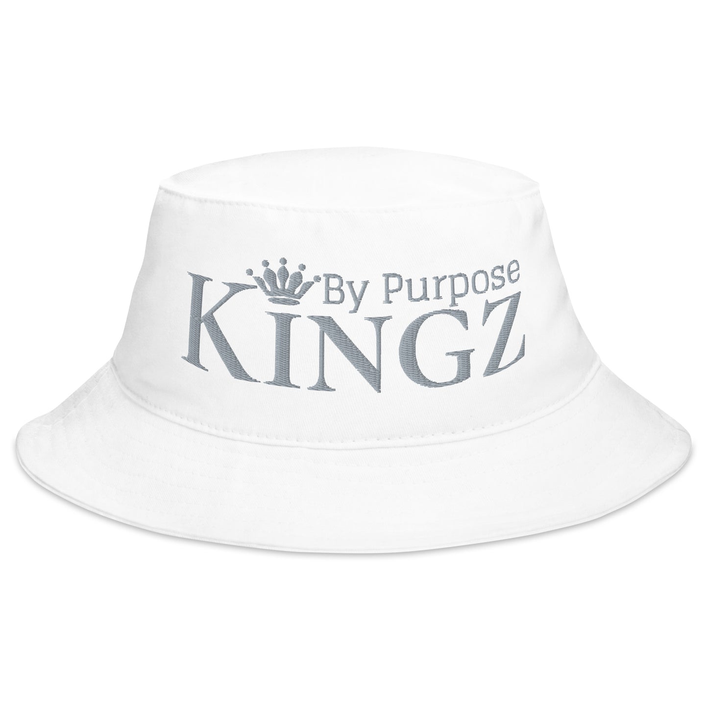 Kingz By Purpose Grey Bucket Hat