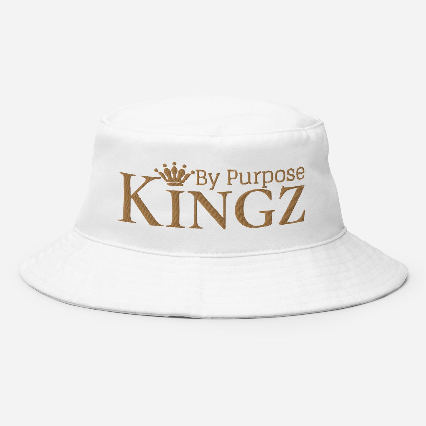 Kingz By Purpose Old Gold Bucket Hat