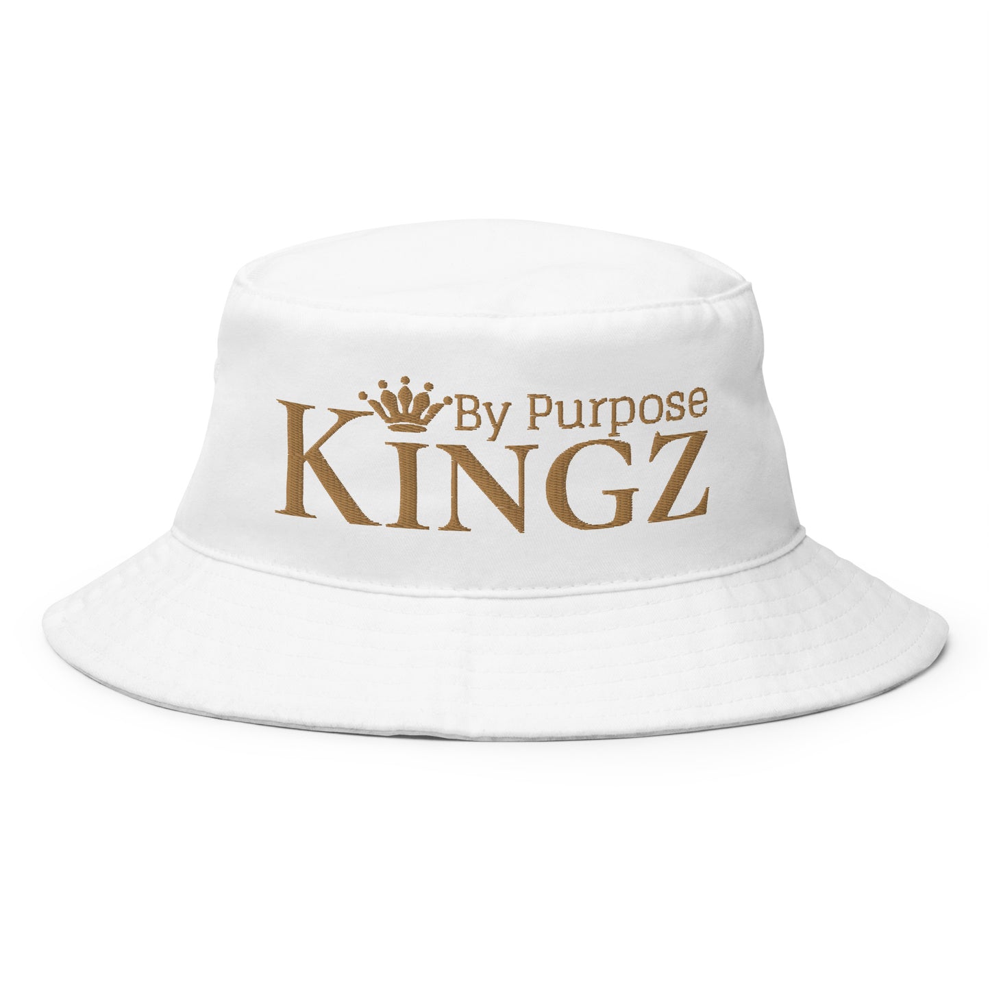 Kingz By Purpose Old Gold Bucket Hat