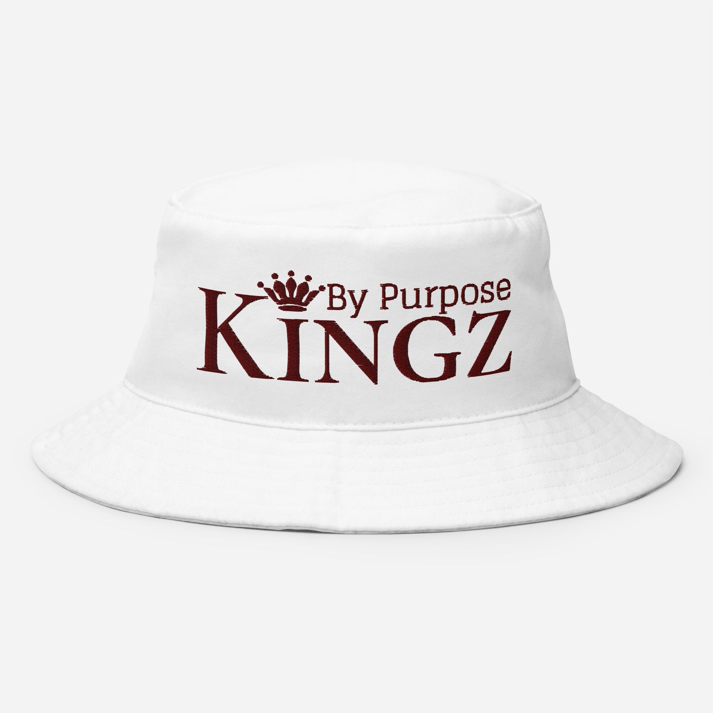 Kingz By Purpose Maroon Bucket Hat