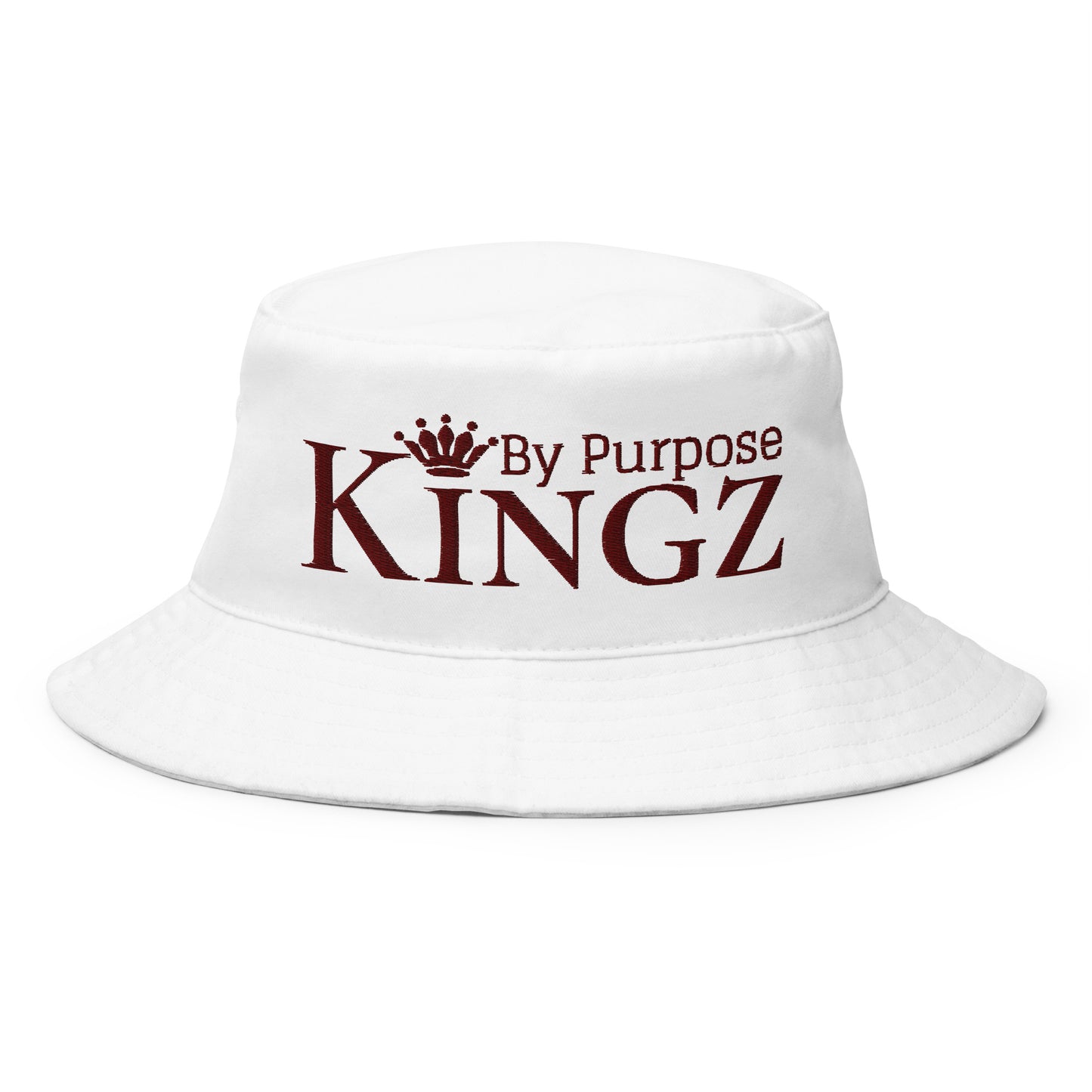 Kingz By Purpose Maroon Bucket Hat